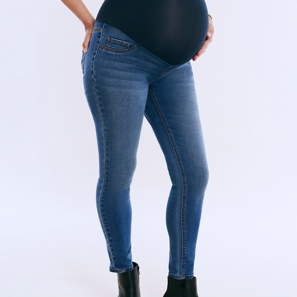 Motherhood Maternity Classic Blue Skinny Jeans